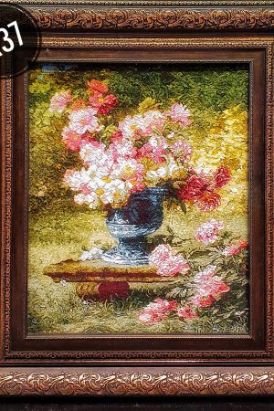 Flower and vase carpets code A37