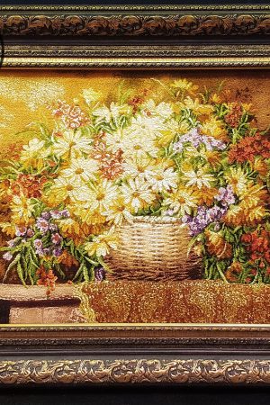 Flower rugs. Vase code A16